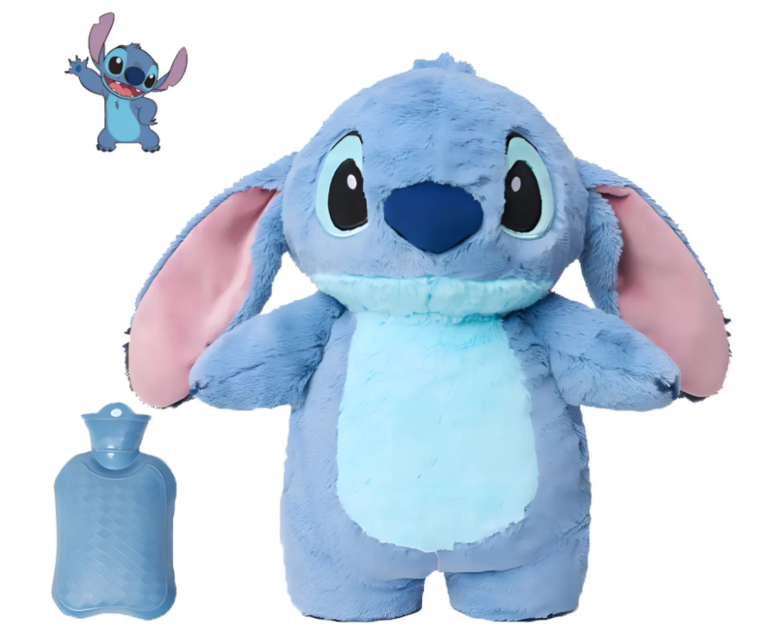 Bolsa De Agua Caliente Con Forma De Stitch